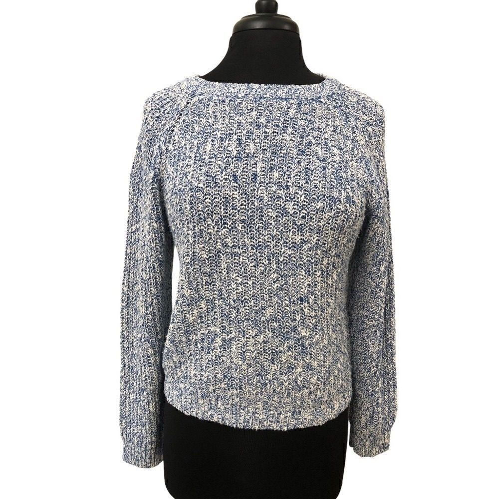 𝅺Diane Von Furstenberg Textured Knit Crewneck Sweater Sz L
